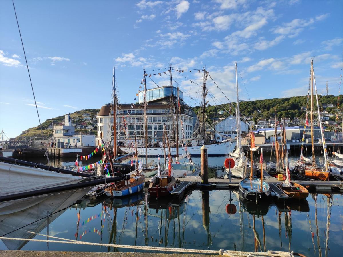 Apartament Le Reflet Des Voiles Face Au Port De Fécamp Zewnętrze zdjęcie