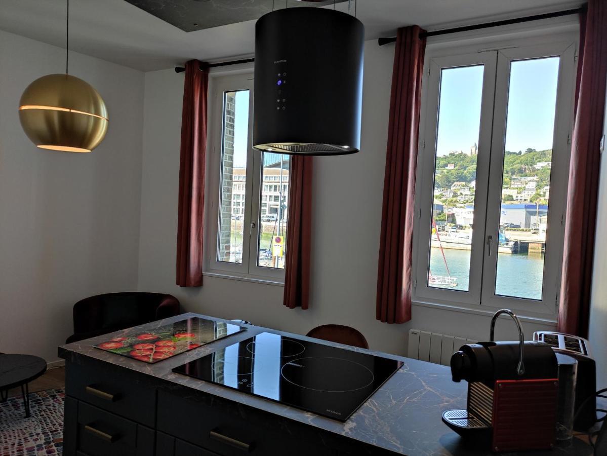 Apartament Le Reflet Des Voiles Face Au Port De Fécamp Zewnętrze zdjęcie